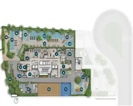 Infraestrutura Open View 47 — detalhes construtivos